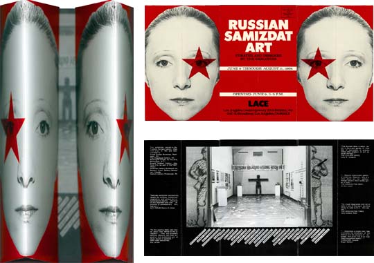 LACE invitation for "Russian Samizdat Art" show