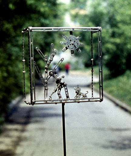 Valeriy Gerlovin "Garden" 1975, errector set, conceptual object
