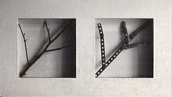 Valeriy Gerlovin "Branch" 1975, conceptual object