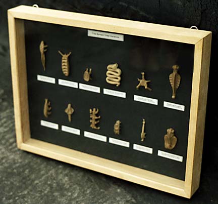 Valeriy Gerlovin "Bread Tree Vermins" 1979, conceptual object. made from bread