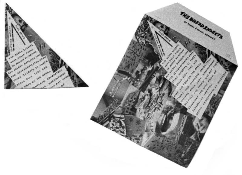 Valeriy Gerlovin "The Bread Insects Book" 1981, poster-booklet