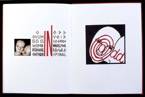 Rimma Gerlovina "Kniga-Book" visual poetry