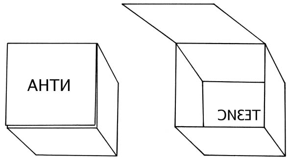 Rimma Gerlovina cube Antithesis